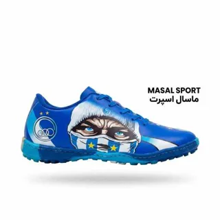 کتونی فوتبالی چمن مصنوعی بچگانه طرح تیم استقلال