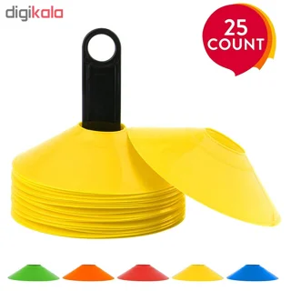 مانع تمرین مدل Training Cones 2019 در 4 رنگ مجموعه 8 عددی 101704323